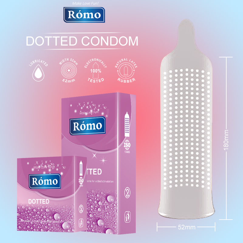 Romo dotted condoms