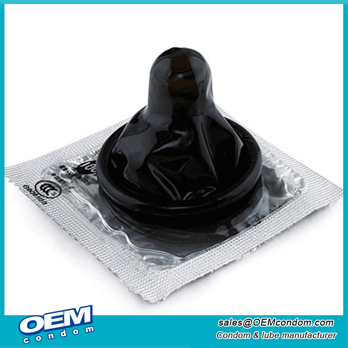 Black color condoms