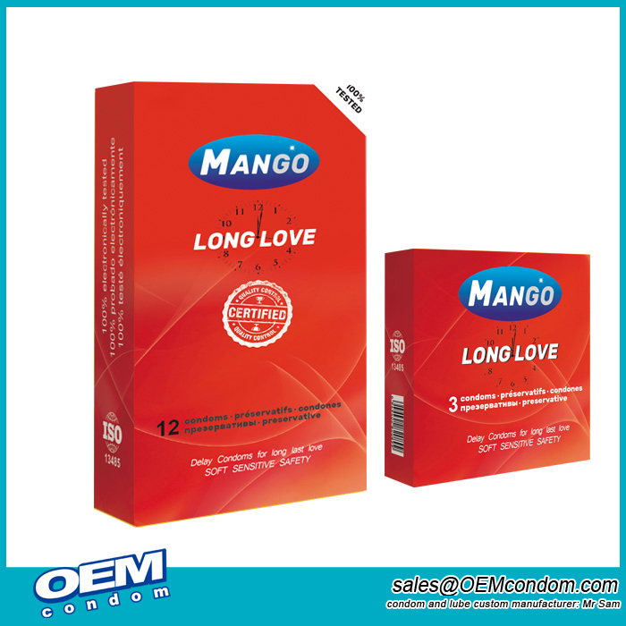 Mango Long Love Condoms