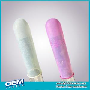 Frosted Ribbed Finger Condoms